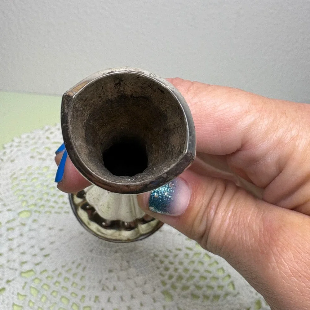 Unbranded vintage silver